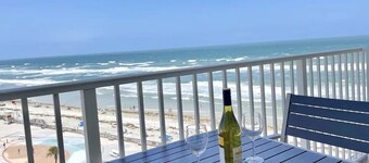 # Extraordinary Ocean View Studio w/ Balcony on Top floor!