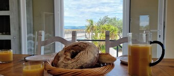 Cozy villa with a private pool and a terrace