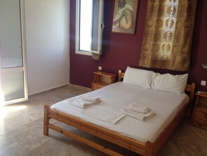 1 室のベッドルーム、インターネット、ベッドシーツ