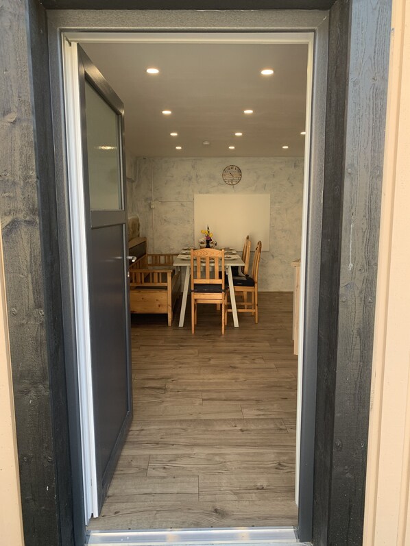 Dining - Gemütliche Ferienwohnung im Angelparadies Kronolaxfiske Nahe der Ostsee (Mörrum)