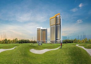 Bicycling - Modern 1 BR Golf Vita Damac Hills 1 (Dubai)