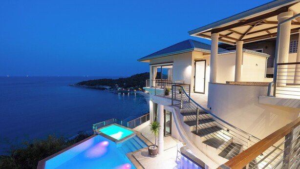 View from room - Villa Azure with Infinity Pool (Koh Samui)