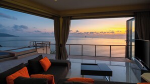 Balcony view - Villa Azure with Infinity Pool (Koh Samui)