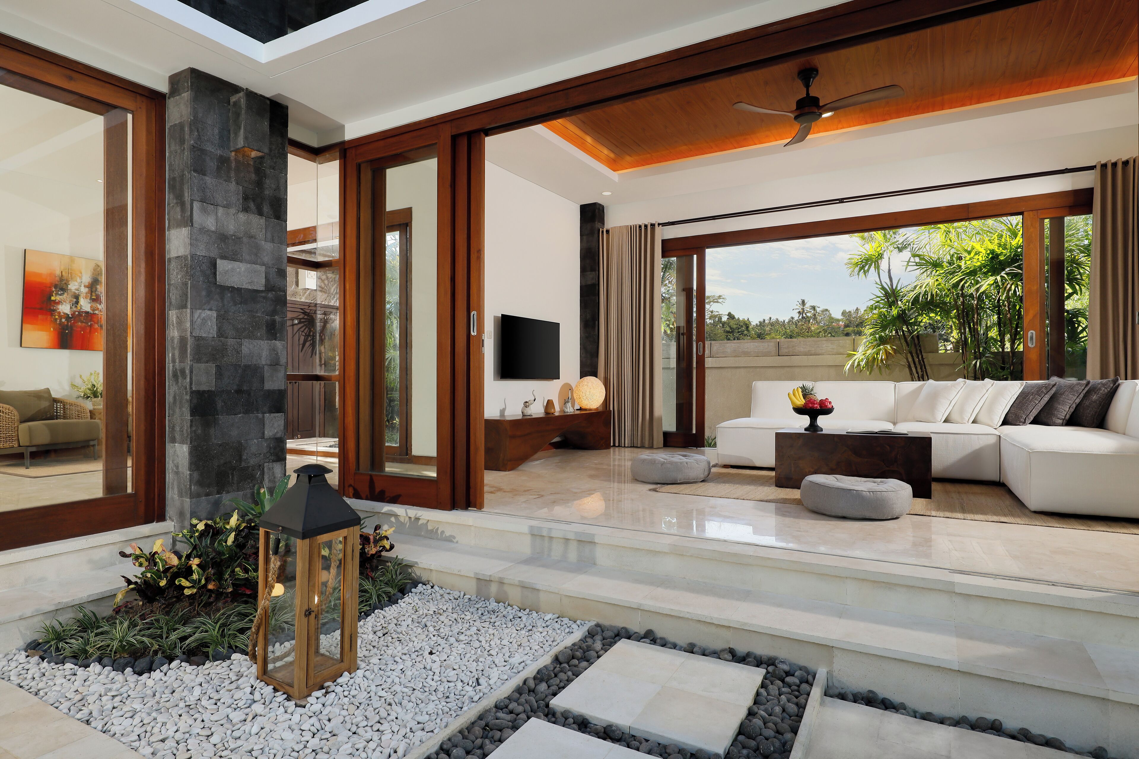 Family Villa, 3 Bedrooms, Private Pool, Garden View | Terrace/patio