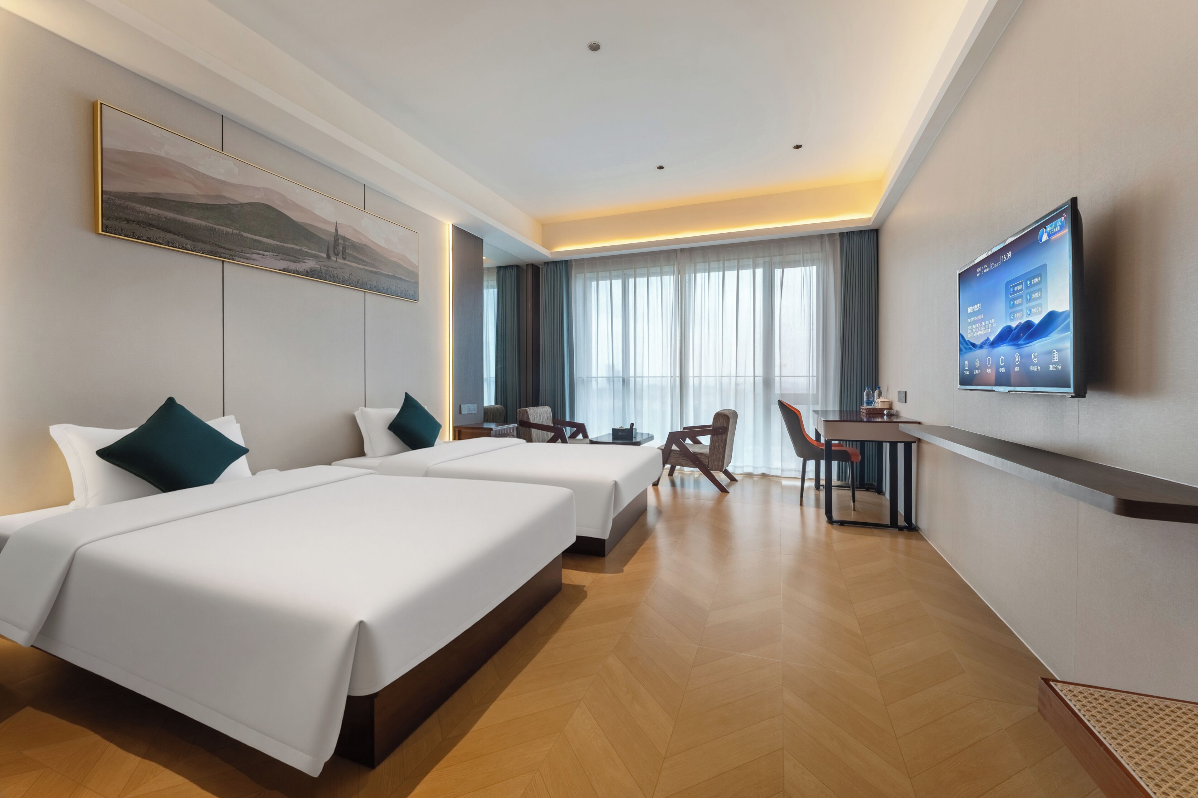 Superior Twin Room, City View | Premium bedding, desk, free WiFi, bed sheets