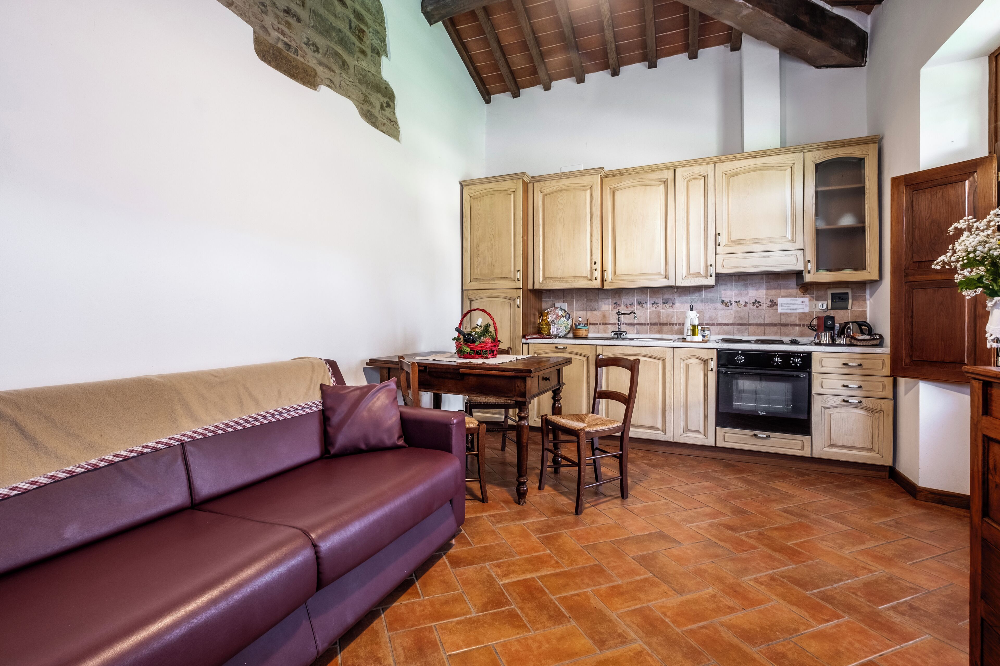 La Casa del Mugnaio | Cuisine privée | Grand réfrigérateur, four, plaque de cuisson, lave-vaisselle