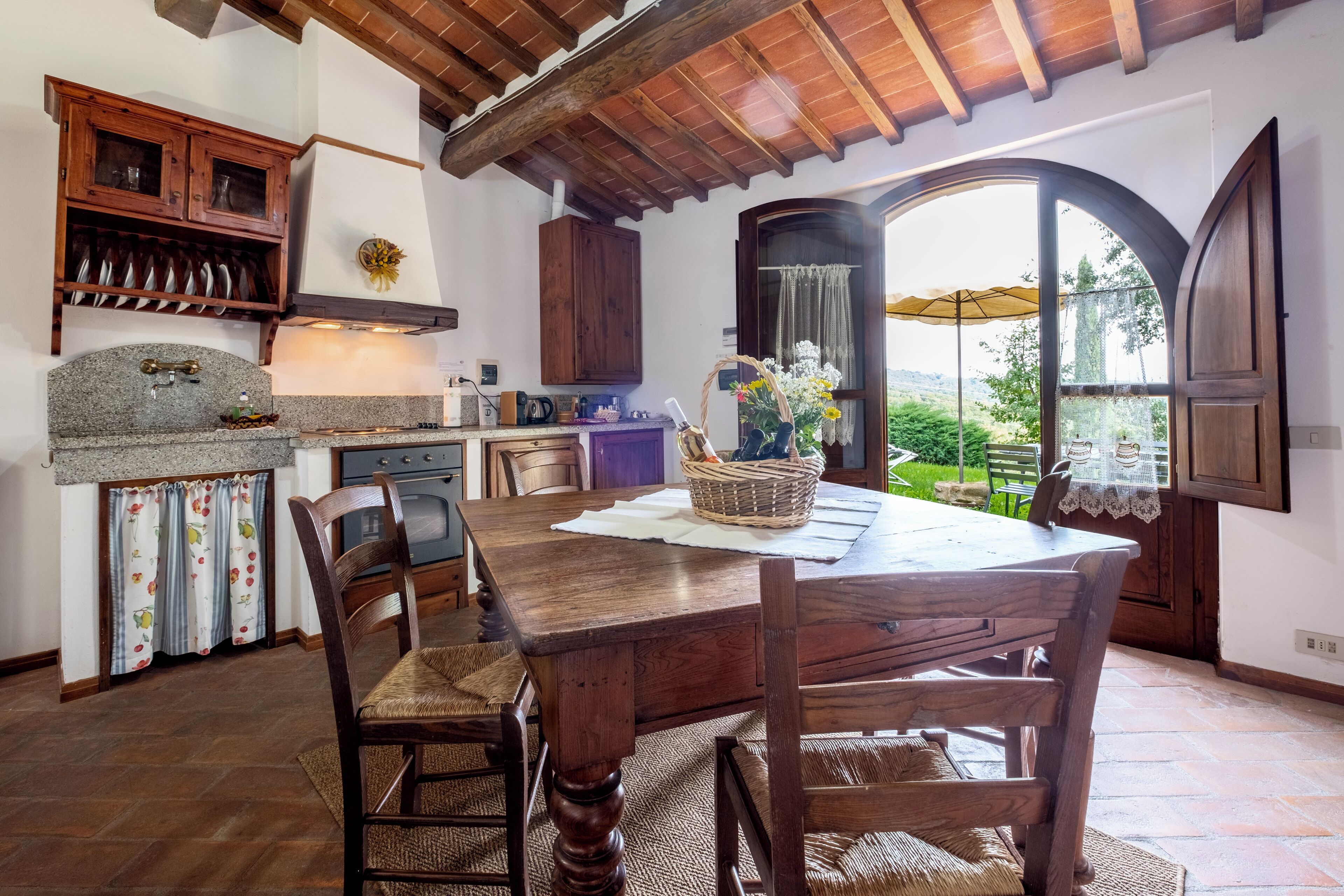 La Rimessa dello Stalliere | Cuisine privée | Grand réfrigérateur, four, plaque de cuisson, lave-vaisselle