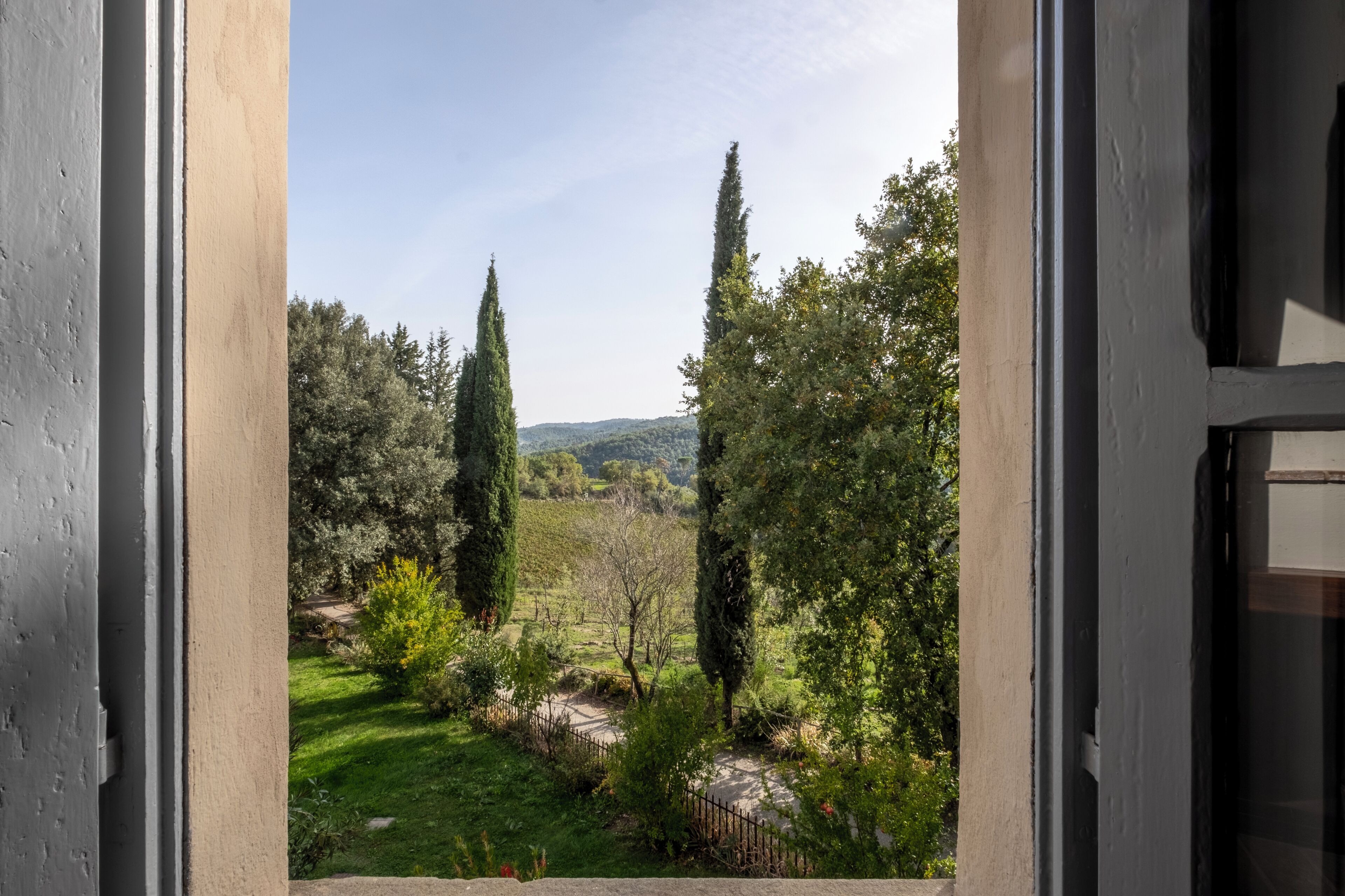 La Casa del Guardiacaccia | Blick auf den Garten