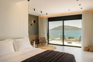 Apartment, 1 Bedroom, Sea View | View from room - Mast Luxury Residences (Trifylia)