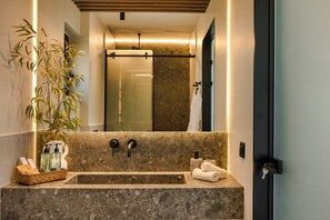 Apartment, 1 Schlafzimmer, Meerblick | Badezimmer