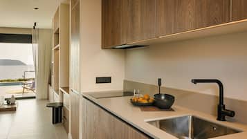 Apartemen, 1 kamar tidur, kolam renang pribadi | 1 kamar tidur dan Wi-Fi gratis