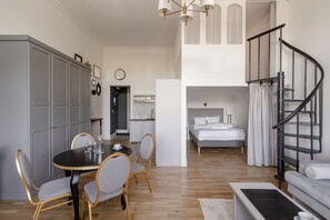 Exclusive-Studiosuite, Stadtblick