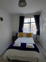 Free WiFi, bed sheets