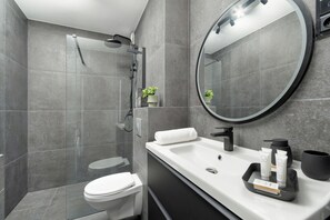 Dusche, Handtücher