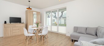 Bright Studio in Darlowo by Renters