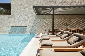 Pool - Luxury Stone Houses Corfu - Villa 1 (Kerkira)