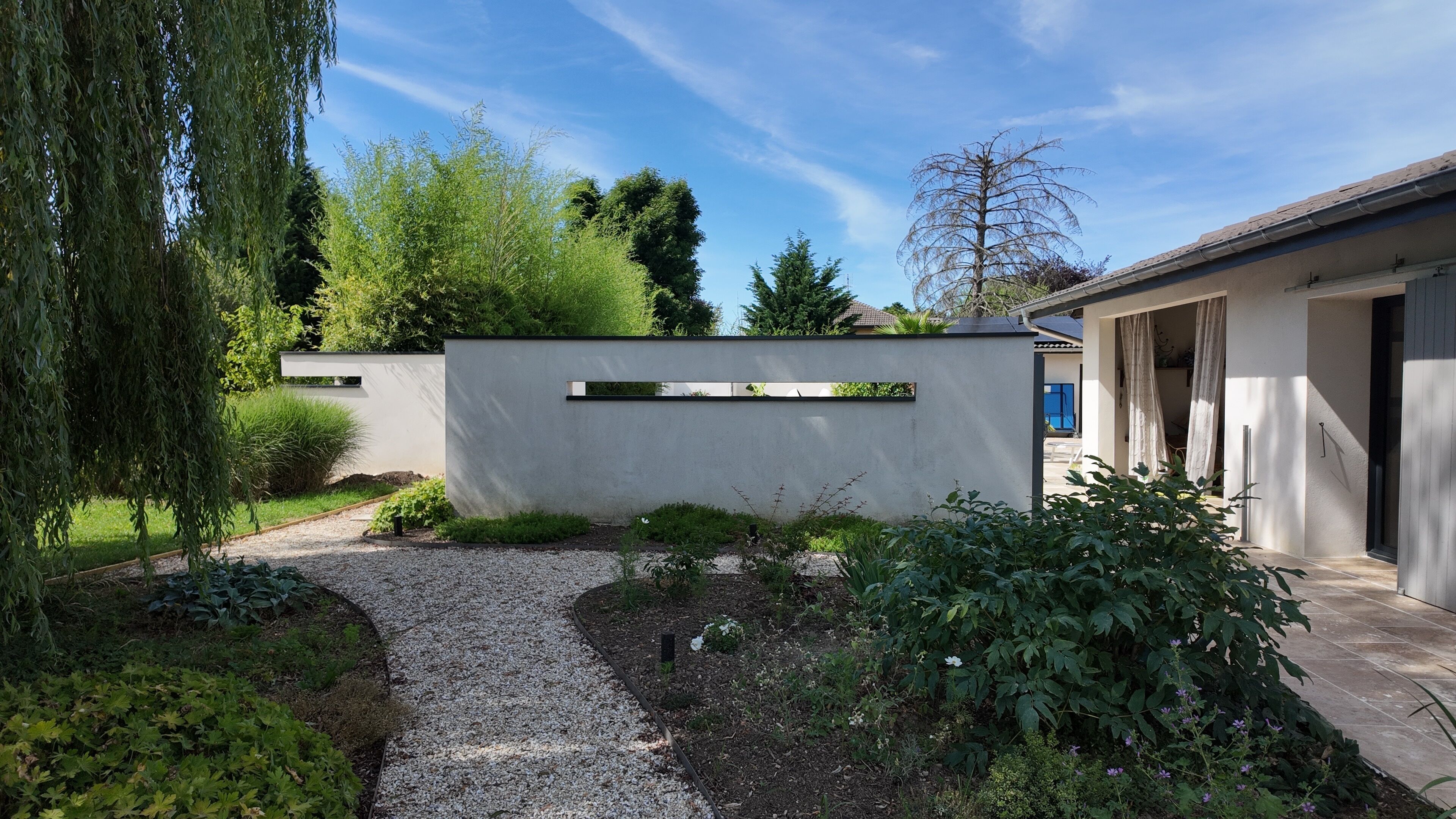 Enceinte de l’hébergement