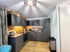 Private kitchen - Duplex Carmine Lodge Neuf & Prestige 3 À Proximité du Centre et des Pistes (Les Gets)