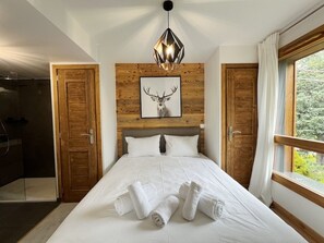 3 bedrooms, WiFi, bed sheets - Duplex Carmine Lodge Neuf & Prestige 3 À Proximité du Centre et des Pistes (Les Gets)