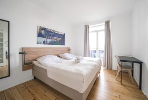 2 soverom, strykejern/-brett, wi-fi og sengetøy