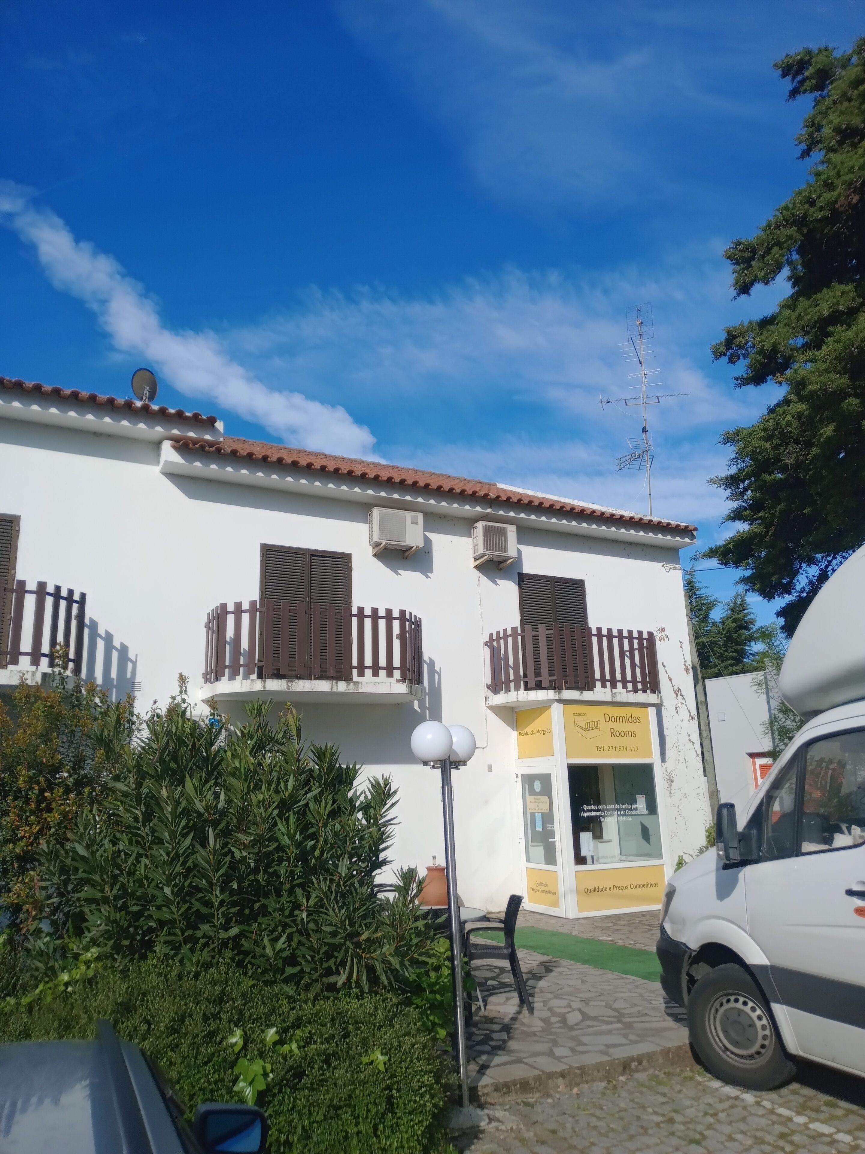 Fachada da propriedade