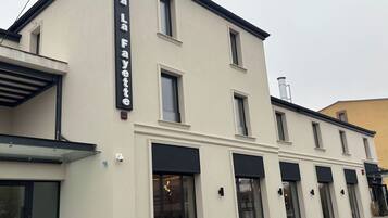 Fassade der Unterkunft