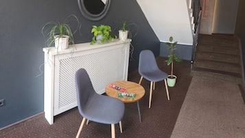 Interior entrance