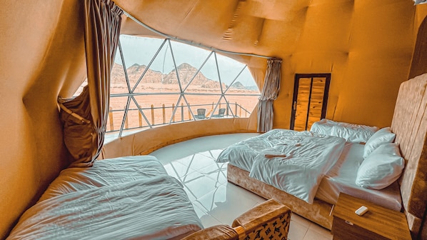 เต็นท์สำหรับครอบครัว, ระเบียง, วิวภูเขา | วิวจากห้องพัก