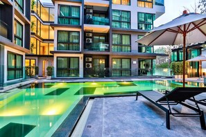 Pool - B306 - 1 Bedroom Serviced Apartment Pool View Near Ao Nang Beach (Tambon Ao Nang)