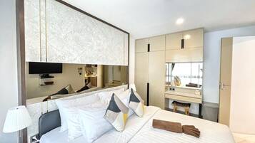 1 makuuhuone, silitysrauta/-lauta, Wi-Fi, vuodevaatteet