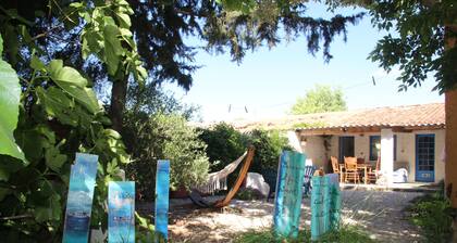 L'ancre Bleue, T2 Avec Jardin à Proximité de la Plage du Liouquet