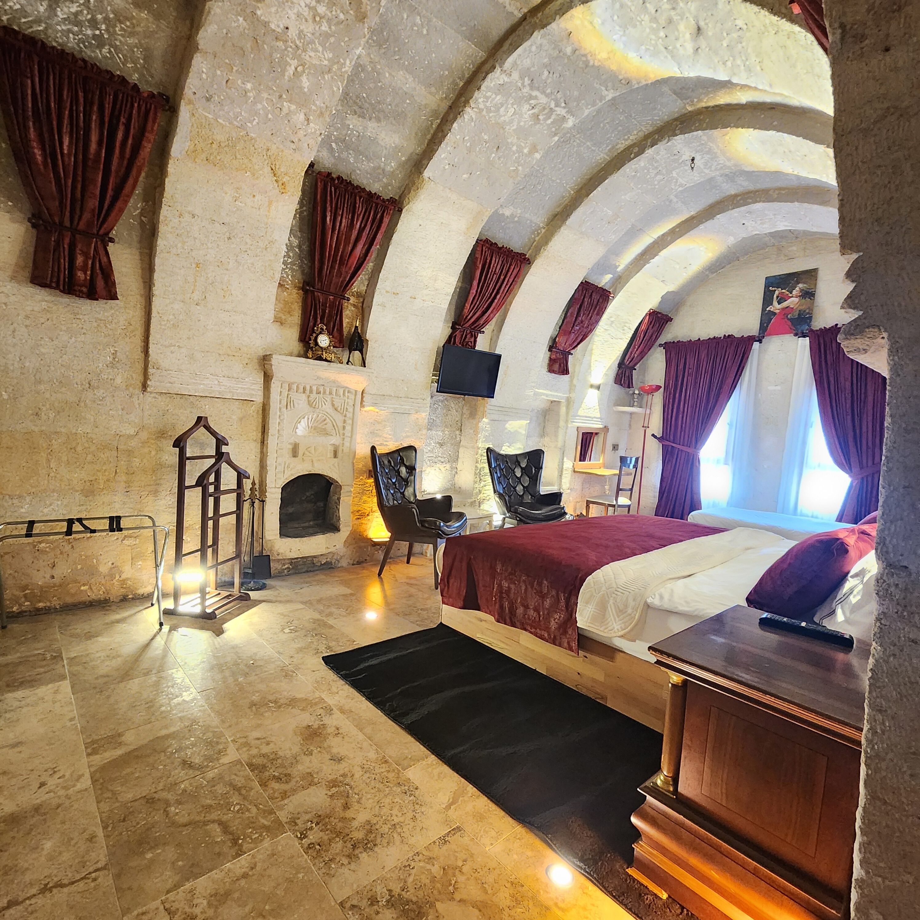 Archelaos Mansion Suite | Premium bedding, memory-foam beds, minibar, in-room safe