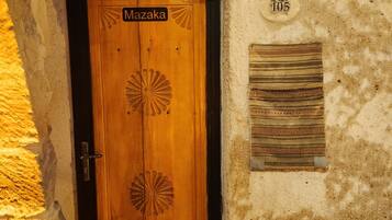 Mazaka Cave Room | Premium bedding, memory-foam beds, minibar, in-room safe