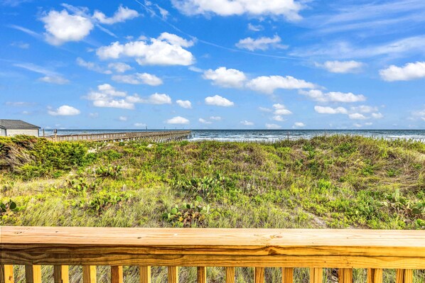 Signature Condo, Beach View | Balcony view