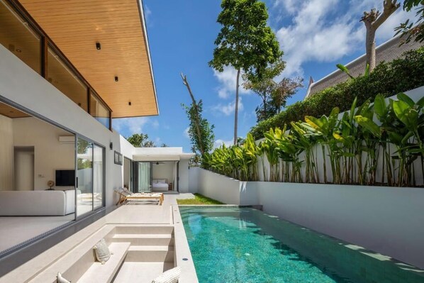 Outdoor pool - The Villa Coco - 3 Bedroom - Near Beach - Spa Pool (Koh Samui)