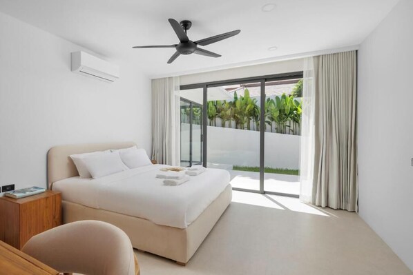 3 bedrooms, desk, free WiFi - The Villa Coco - 3 Bedroom - Near Beach - Spa Pool (Koh Samui)