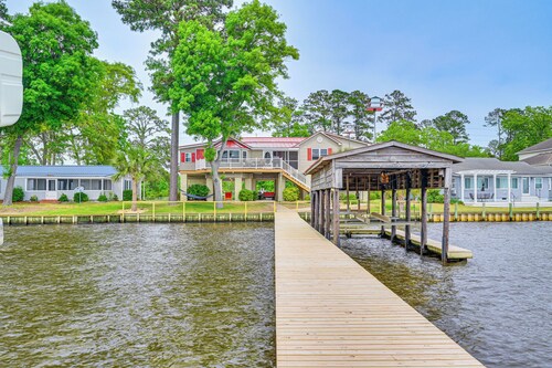 Pamlico River House w/ Private Dock & River View!