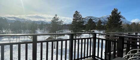 Lägenhet - 3 sovrum - icke-rökare - utsikt mot bergen | Terrass/Patio