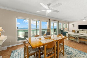 Dining - New to Rental Market, Beachfront, Two Beach Service Chairs included! (Santa Rosa)