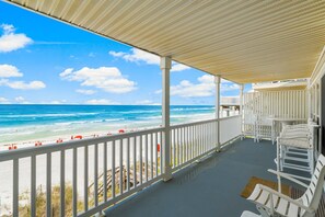 Property grounds - New to Rental Market, Beachfront, Two Beach Service Chairs included! (Santa Rosa)