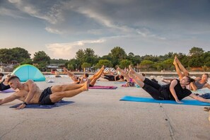 Enceinte de l’hébergement