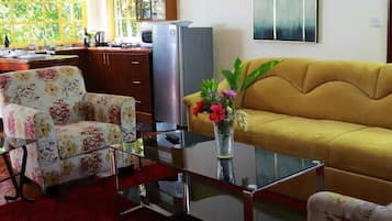 Suíte presidencial, sacada | Área de estar | TV