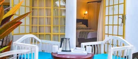 Dobbeltrom – executive, balkong, hageutsikt | Balkong