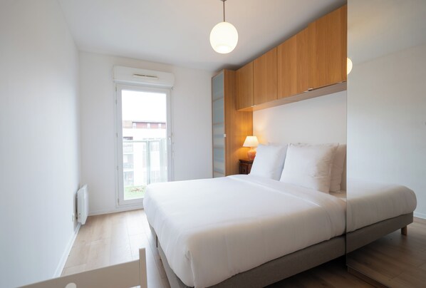 1 quarto, Wi-Fi, roupa de cama