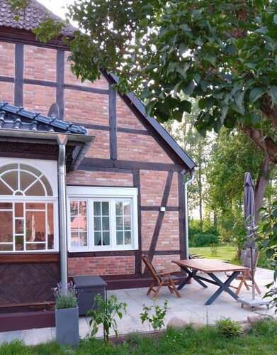5 Ferienwohnung in Historischem Alten Gutshaus in Breetz am Fluss