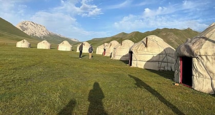 Visit Kel-Suu Yurt Camp