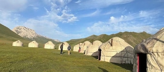 Visit Kel-Suu Yurt Camp