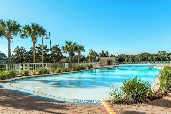 Una piscina climatizada
