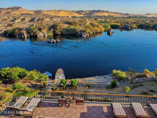 Comfort Double Room, River View | Water view - B&B Saluga Sehel Island Nubian House (Aswan)