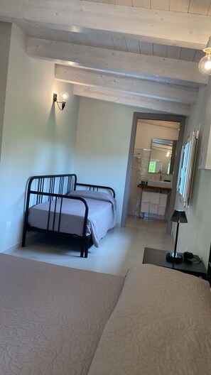 Chambre Deluxe, non-fumeur, salle de bain privĂ©e | Coffre-fort, bureau, systĂšme dâinsonorisation, accĂšs au Wi-Fi (inclus)